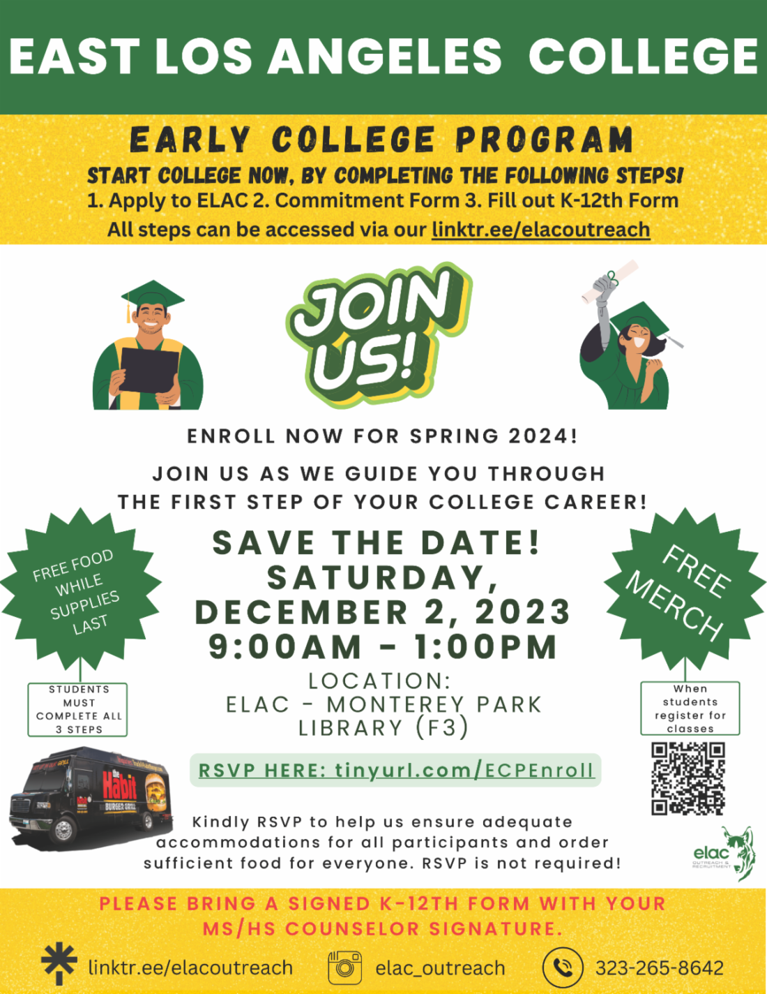 Dual Enrollment Assistance Event! ELAC